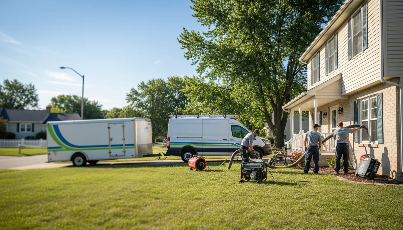 Flooded Basement Restoration And Cleanup With Repair in Doniphan, NE near me